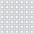Steelworks Boltmaster 11267 36 x 36 in. Decorative Gold Lincane Anodized Aluminum Perforated Sheet 216666
